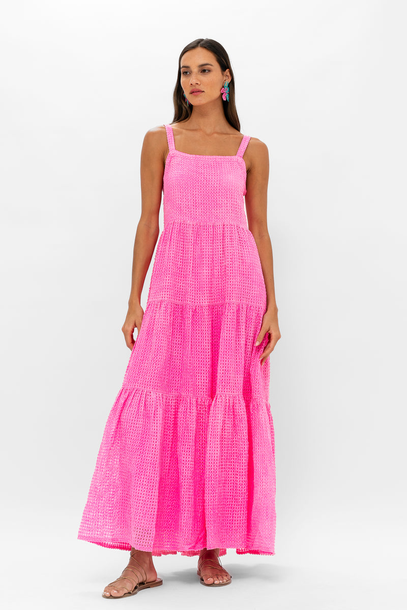 Strappy Maxi- Delray Pink