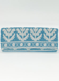 Beaded Clutch- Marigold Sky