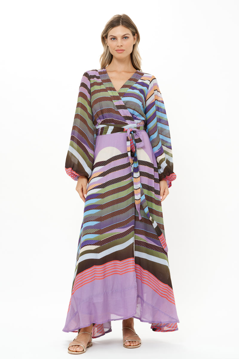 Wrap Dress- Solstice Lilac