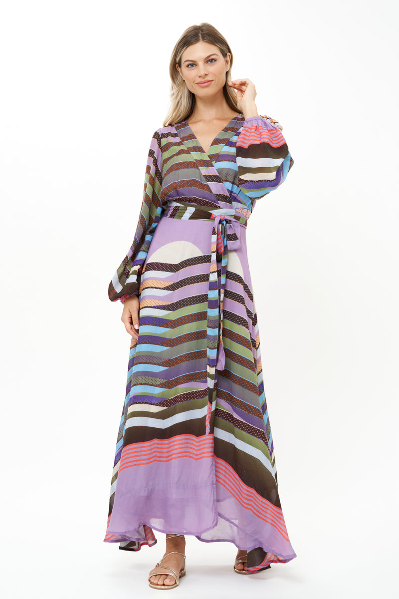 Wrap Dress- Solstice Lilac